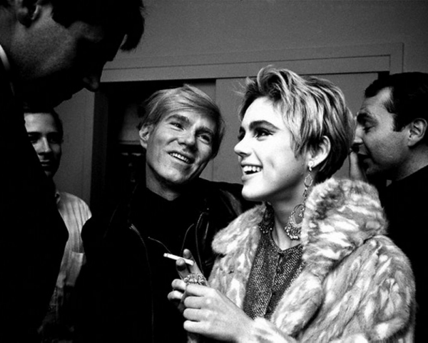 Andy Warhol Looks Adoringly at Edie Sedgwick